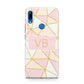 Personalised Gold Initials Geometric Huawei P Smart Z