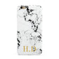 Personalised Gold Initials Marble New Apple iPhone 6 Plus 3D Tough Case
