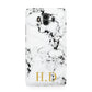 Personalised Gold Initials Marble New Huawei Mate 10 Protective Phone Case