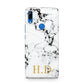 Personalised Gold Initials Marble New Huawei P Smart Z