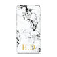 Personalised Gold Initials Marble New Huawei P8 Lite Case