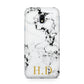 Personalised Gold Initials Marble New Samsung Galaxy J3 2017 Case