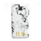 Personalised Gold Initials Marble New Samsung Galaxy J5 Case