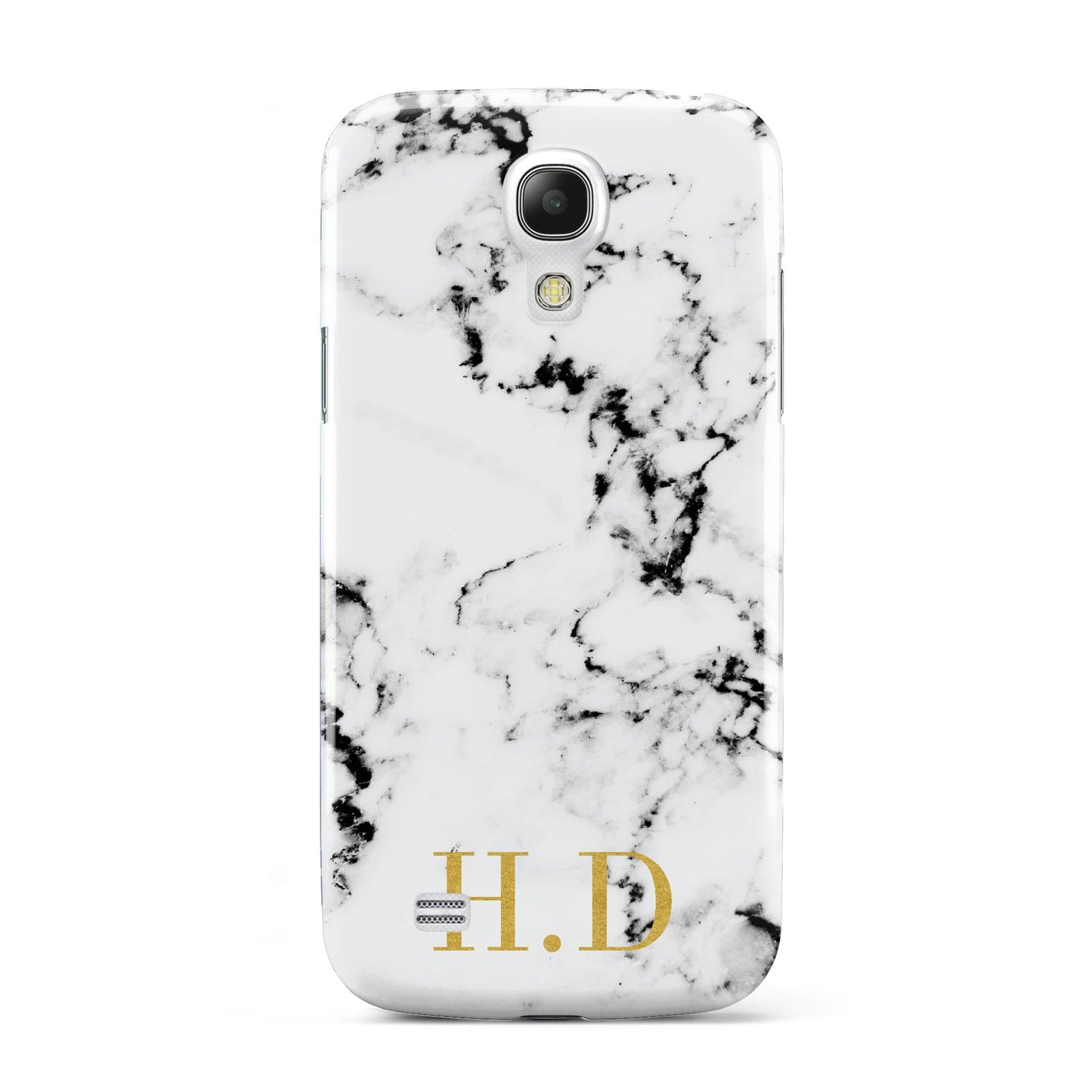 Personalised Gold Initials Marble New Samsung Galaxy S4 Mini Case
