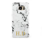 Personalised Gold Initials Marble New Samsung Galaxy S7 Edge Case