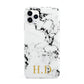Personalised Gold Initials Marble New iPhone 11 Pro Max 3D Tough Case