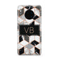 Personalised Gold Leaf Initials Marble Huawei Mate 30