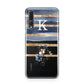 Personalised Gold Striped Watercolour Huawei P20 Pro Phone Case