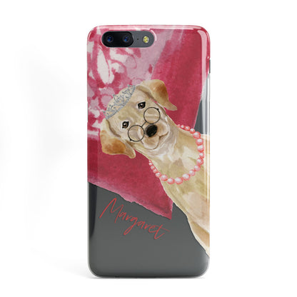 Personalised Golden Labrador OnePlus Case