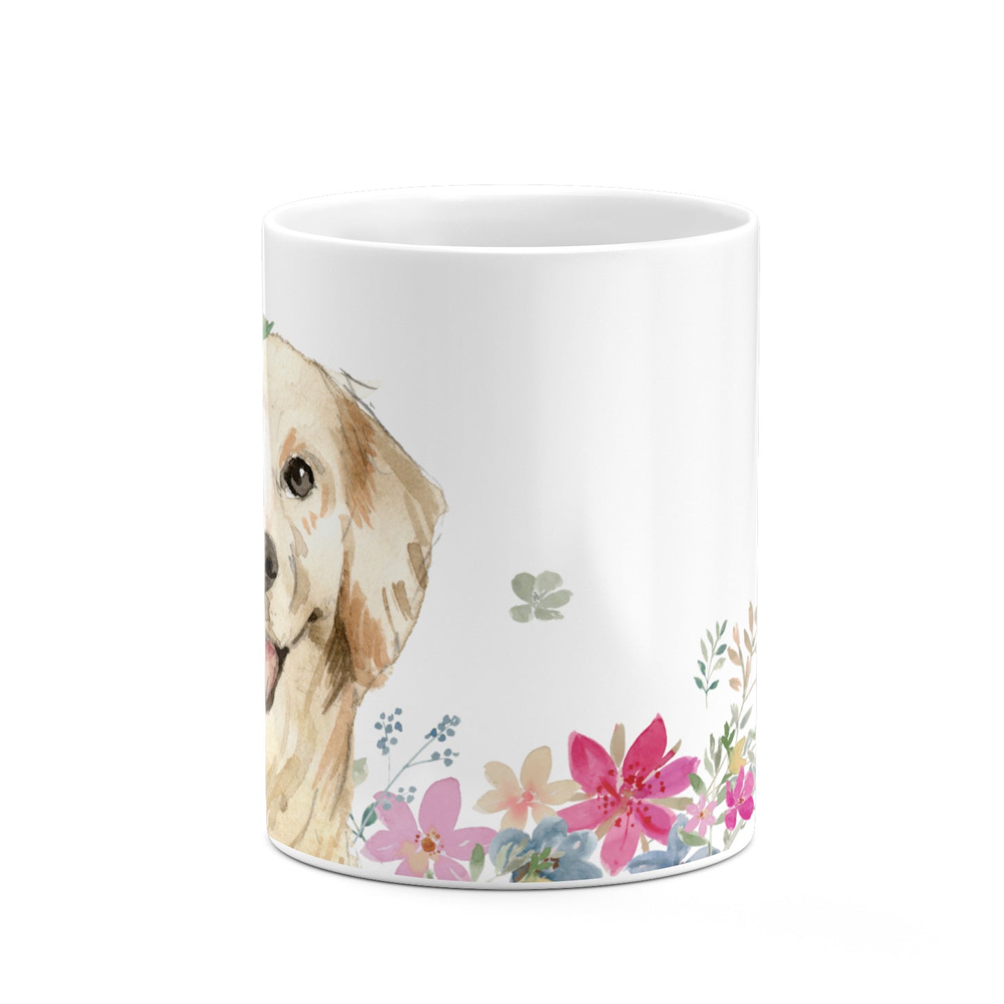 Personalised Golden Retriever Dog 10oz Mug Alternative Image 7