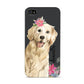 Personalised Golden Retriever Dog Apple iPhone 4s Case