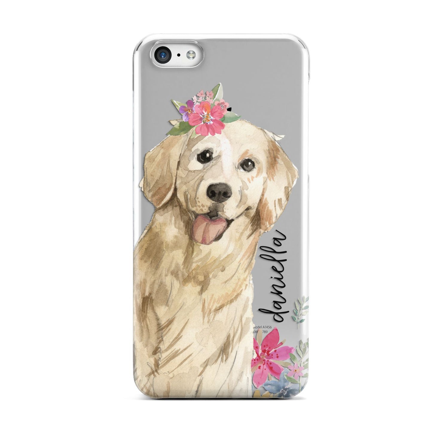 Personalised Golden Retriever Dog Apple iPhone 5c Case