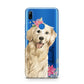 Personalised Golden Retriever Dog Huawei P Smart Z
