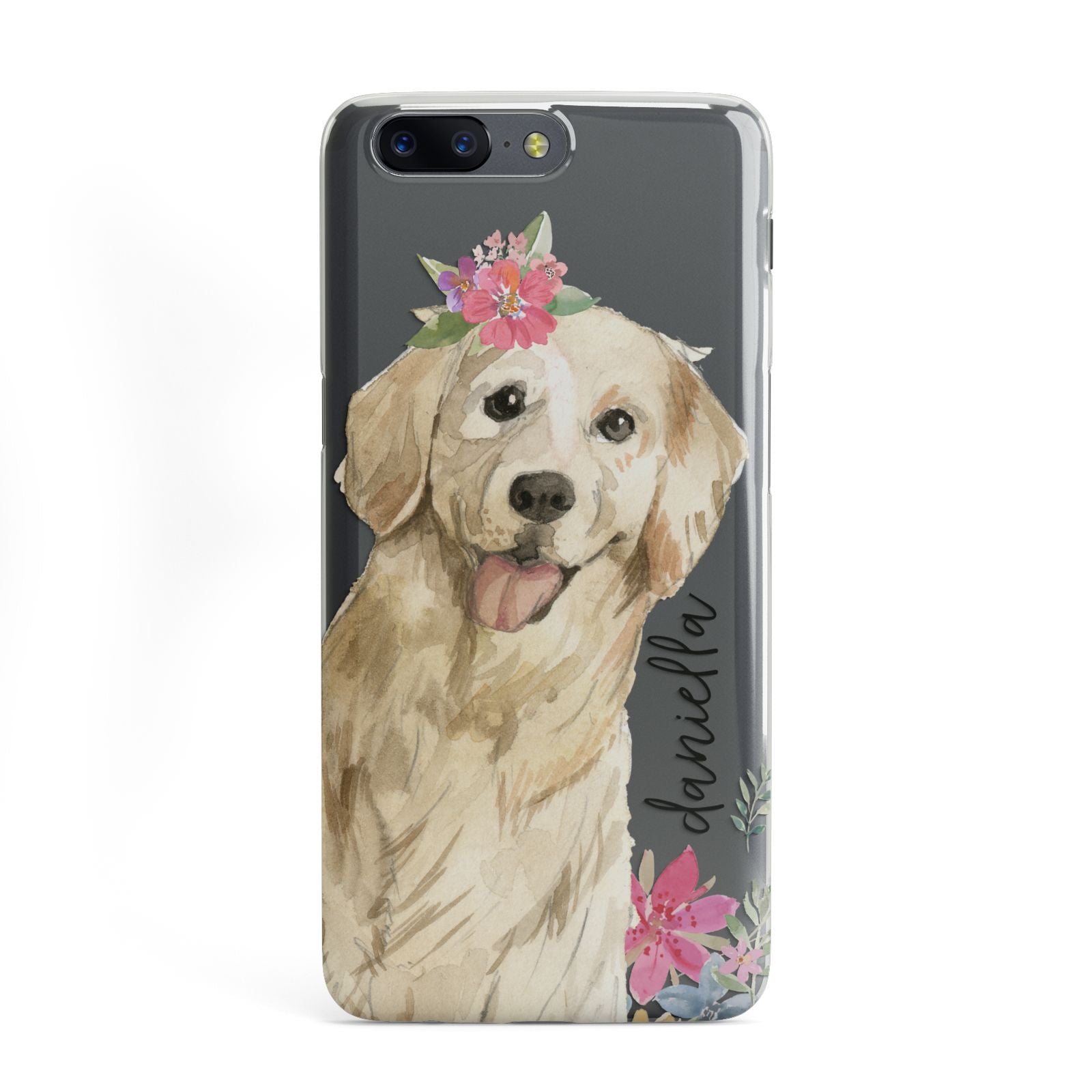 Personalised Golden Retriever Dog OnePlus Case