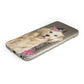 Personalised Golden Retriever Dog Samsung Galaxy Case Bottom Cutout