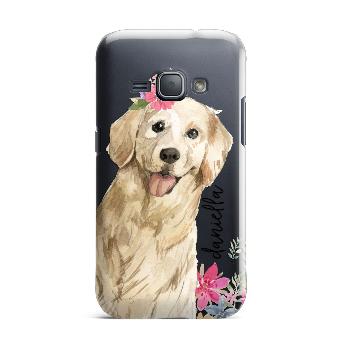 Personalised Golden Retriever Dog Samsung Galaxy J1 2016 Case