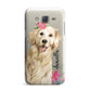 Personalised Golden Retriever Dog Samsung Galaxy J7 Case