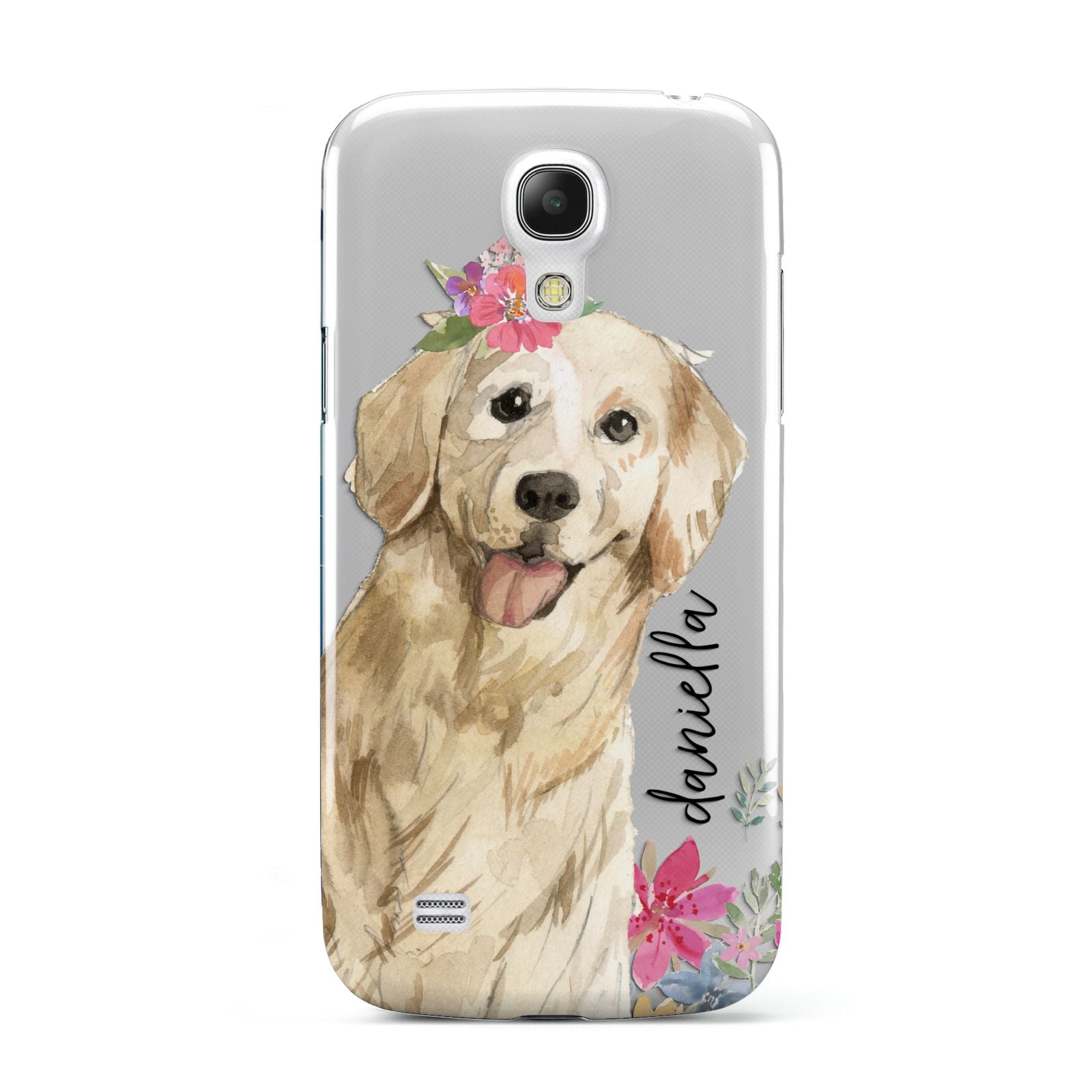 Personalised Golden Retriever Dog Samsung Galaxy S4 Mini Case