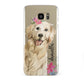 Personalised Golden Retriever Dog Samsung Galaxy S7 Edge Case