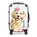 Personalised Golden Retriever Dog Suitcase