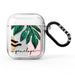 Personalised Golden Tropics AirPods Case