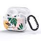 Personalised Golden Tropics AirPods Pro Glitter Case Side Image