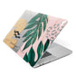 Personalised Golden Tropics Apple MacBook Case Side View