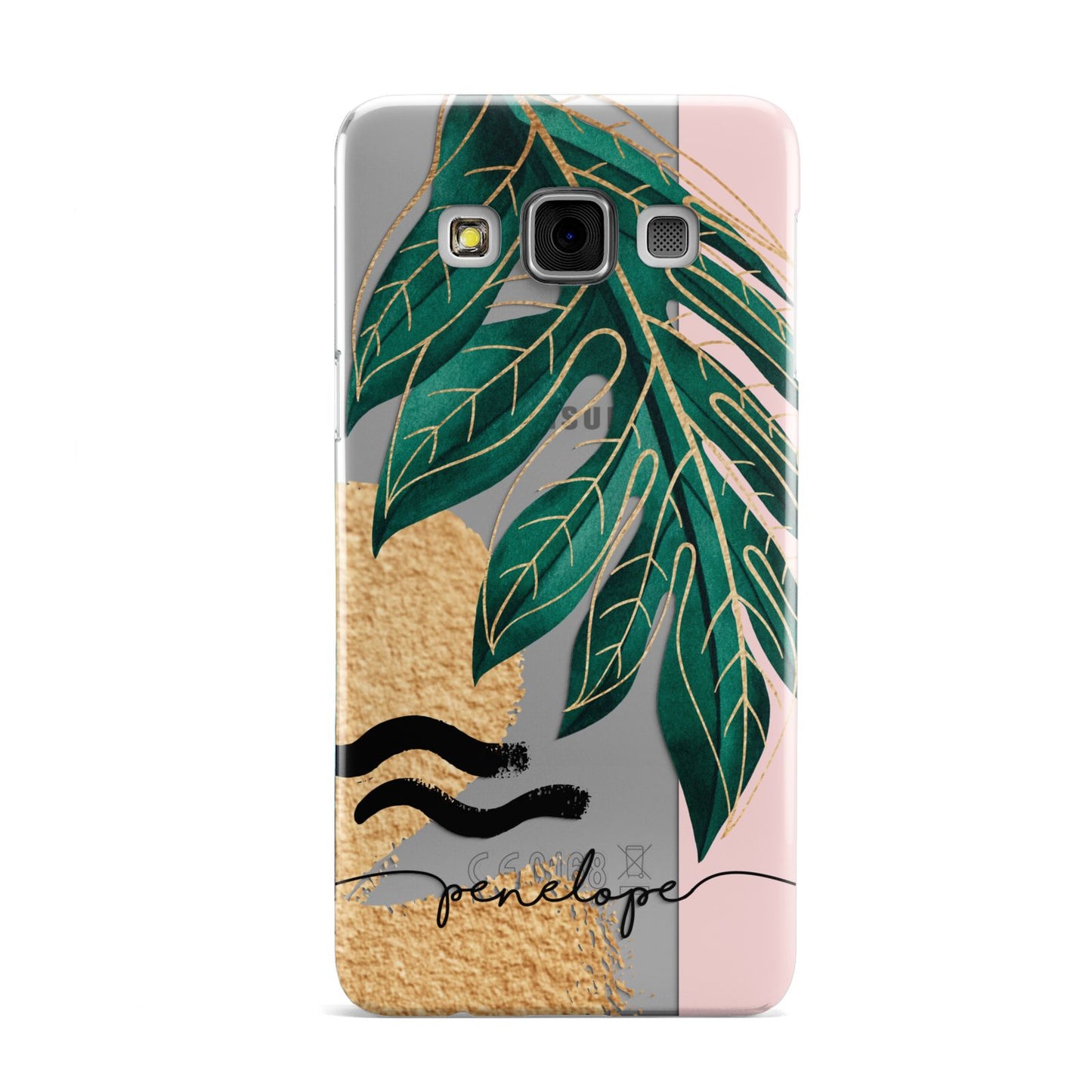 Personalised Golden Tropics Samsung Galaxy A3 Case