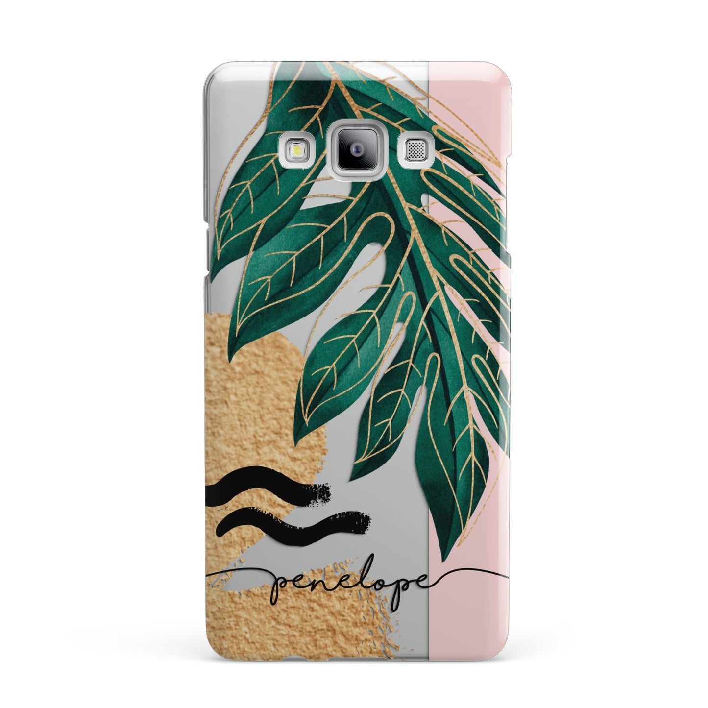 Personalised Golden Tropics Samsung Galaxy A7 2015 Case