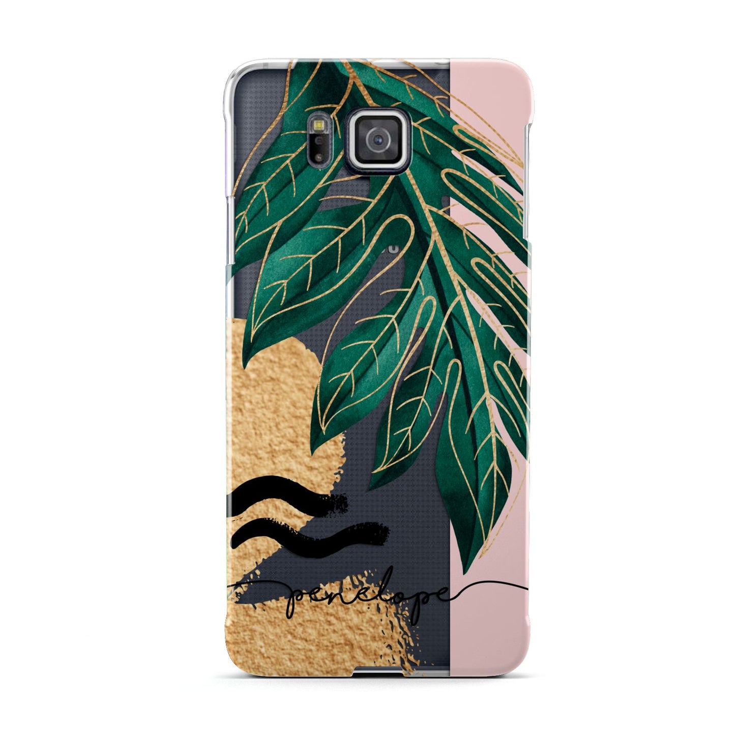 Personalised Golden Tropics Samsung Galaxy Alpha Case