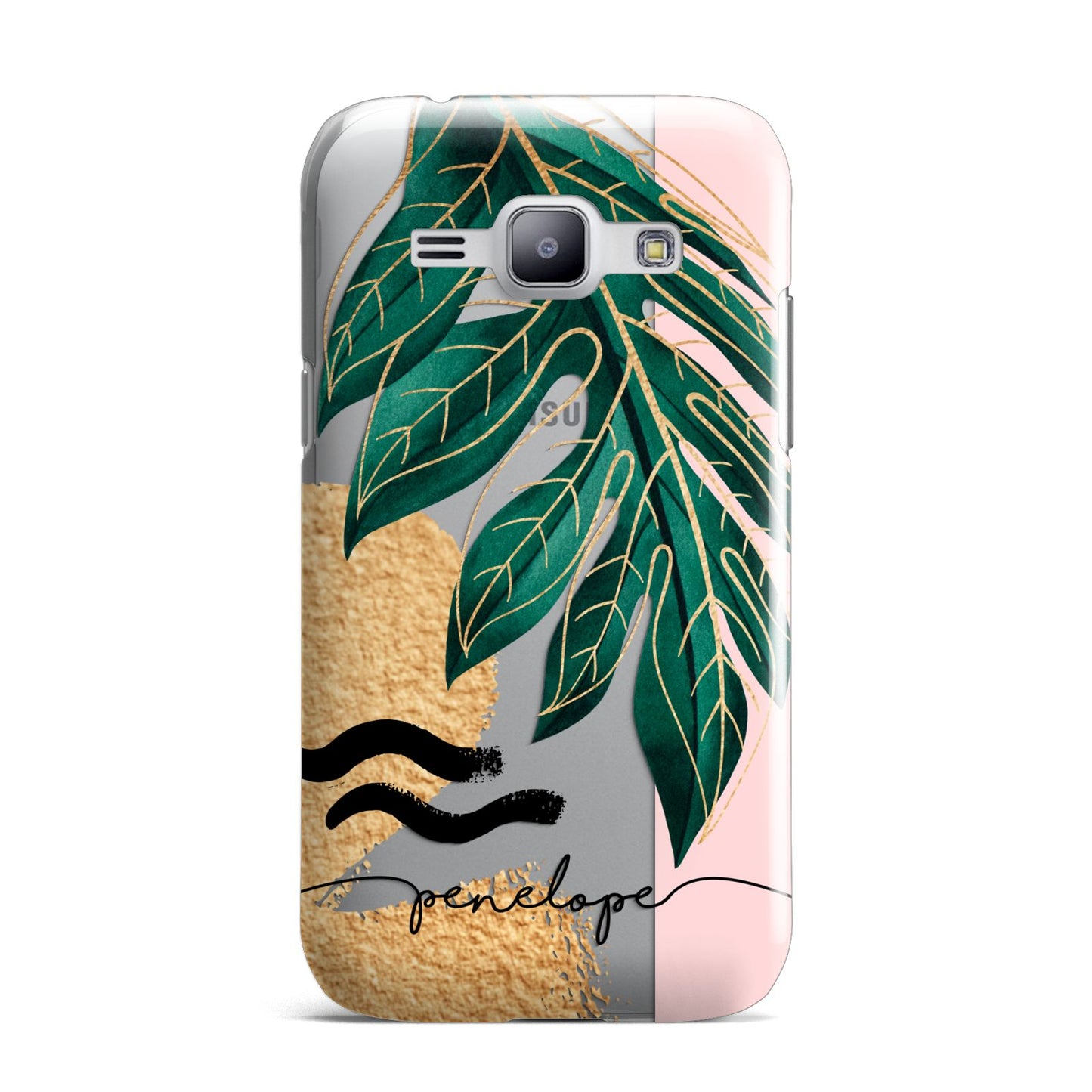 Personalised Golden Tropics Samsung Galaxy J1 2015 Case