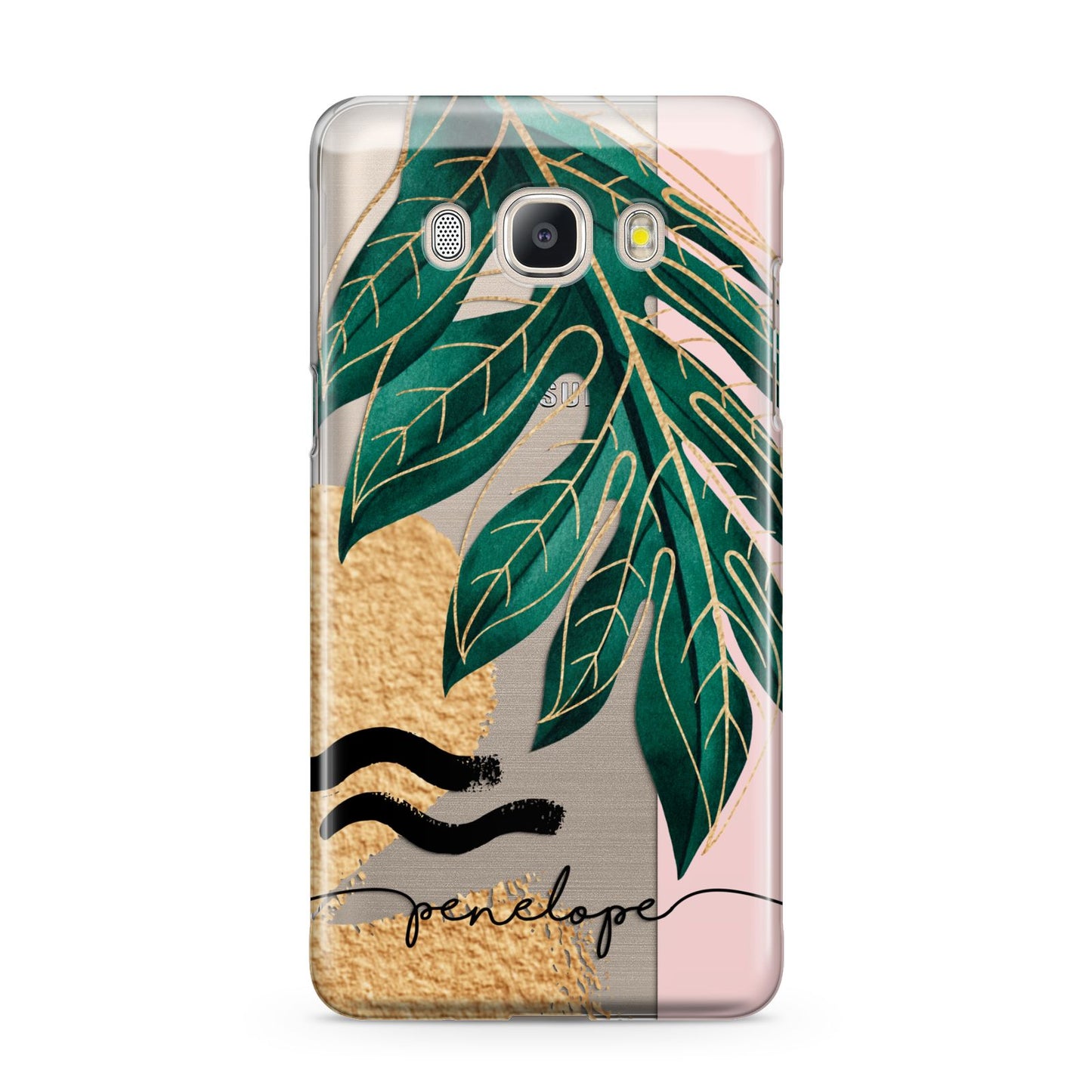 Personalised Golden Tropics Samsung Galaxy J5 2016 Case