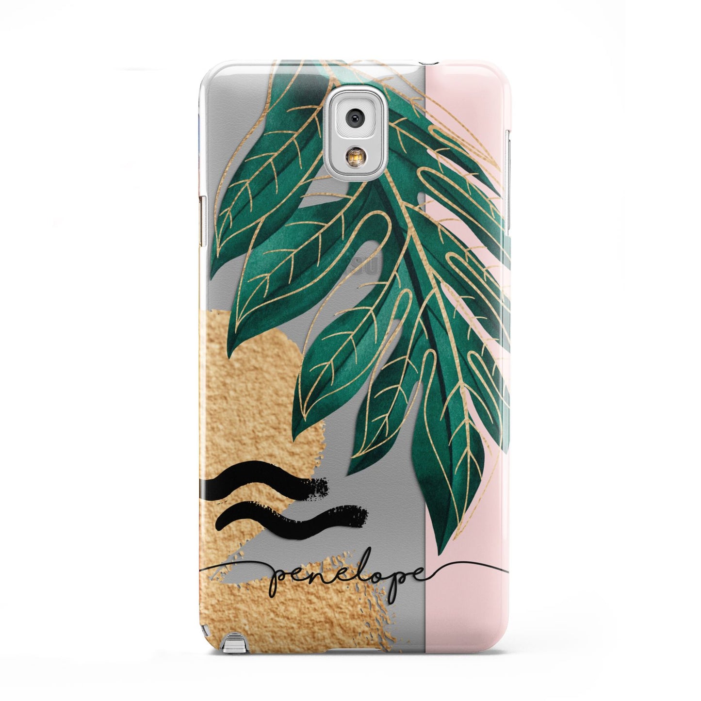 Personalised Golden Tropics Samsung Galaxy Note 3 Case