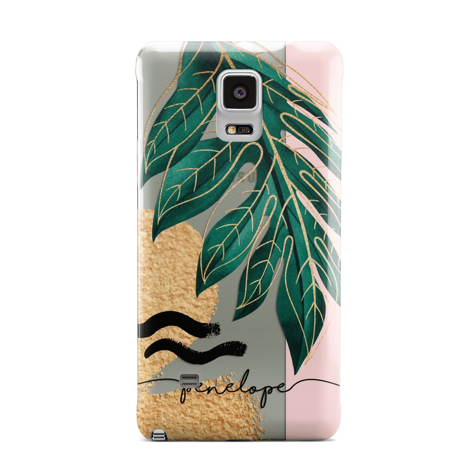 Personalised Golden Tropics Samsung Galaxy Note 4 Case