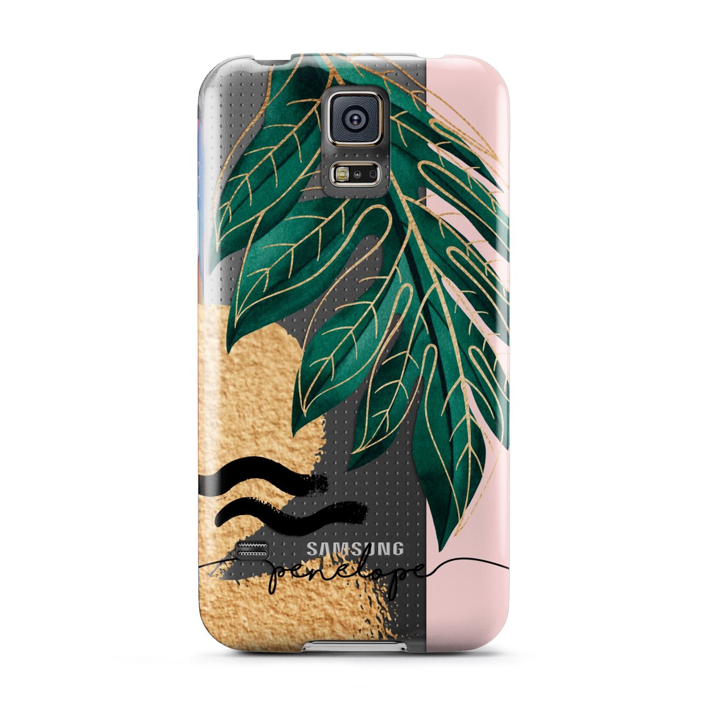 Personalised Golden Tropics Samsung Galaxy S5 Case