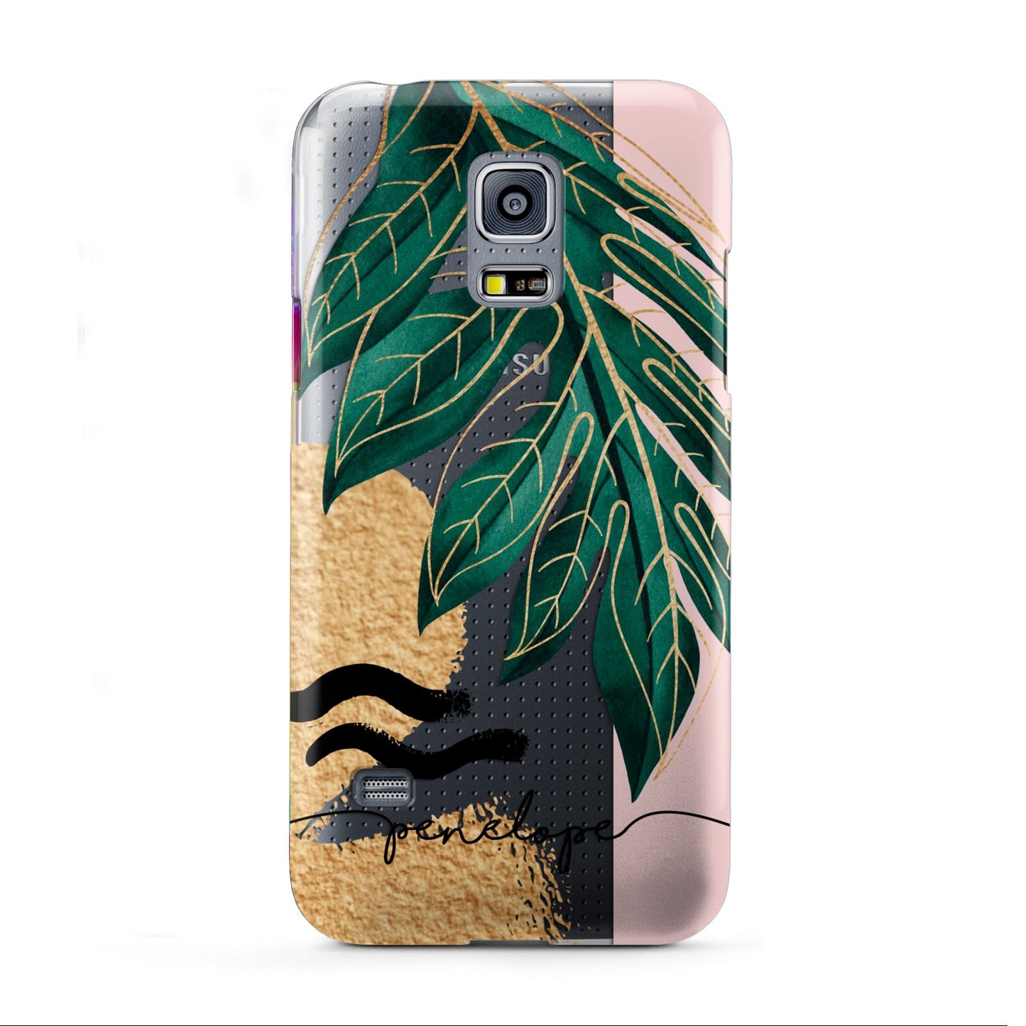 Personalised Golden Tropics Samsung Galaxy S5 Mini Case