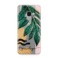 Personalised Golden Tropics Samsung Galaxy S9 Case