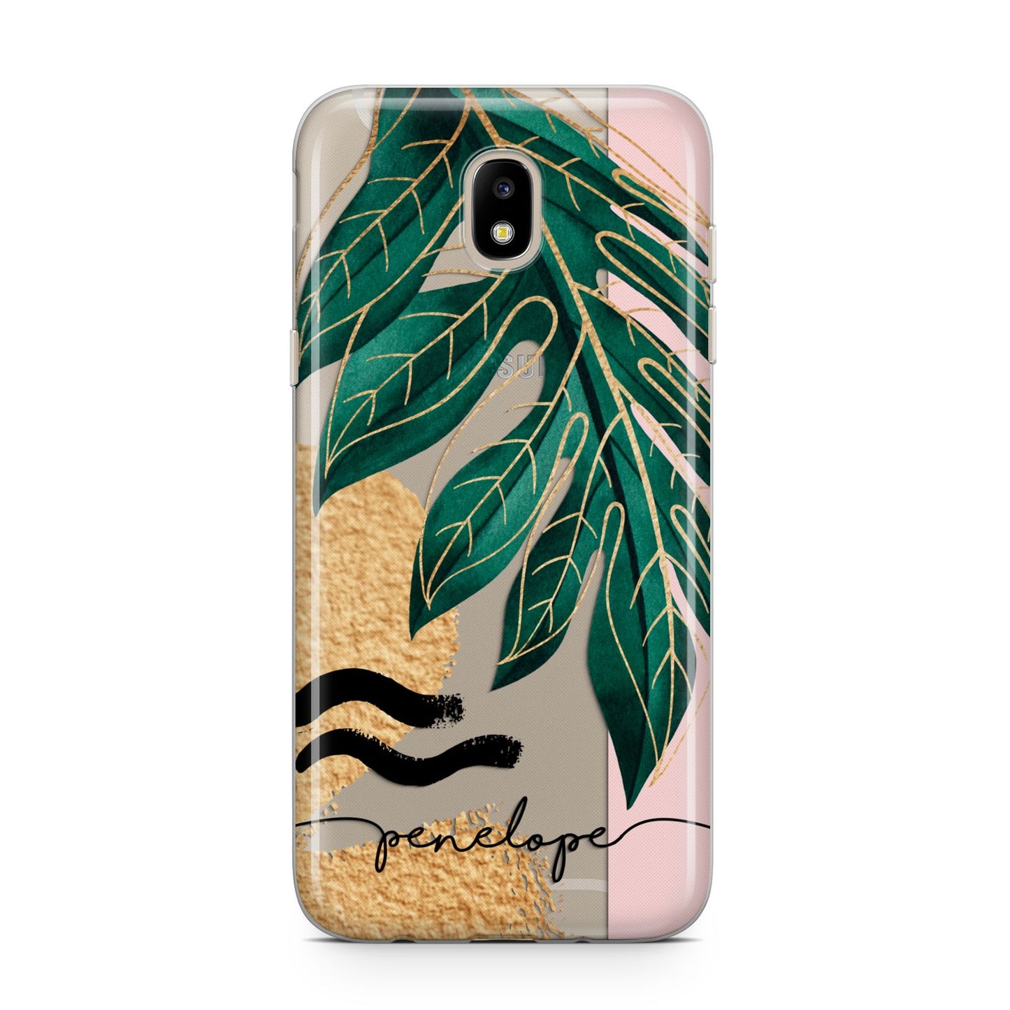 Personalised Golden Tropics Samsung J5 2017 Case
