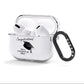 Personalised Graduation AirPods Clear Case 3rd Gen Side Image