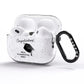 Personalised Graduation AirPods Pro Glitter Case Side Image