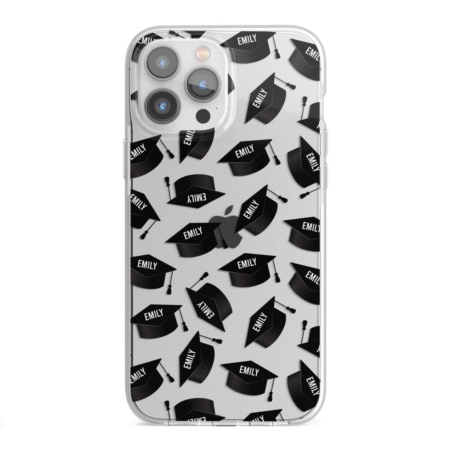 Personalised Graduation iPhone 13 Pro Max TPU Impact Case with White Edges