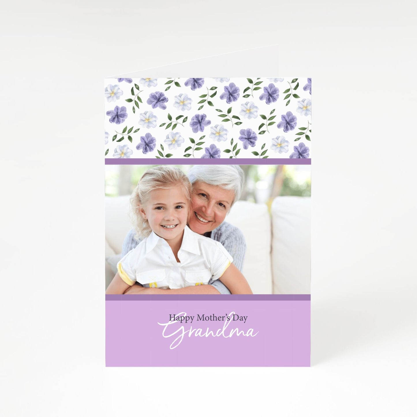 Personalised Grandma Mother s Day A5 Greetings Card