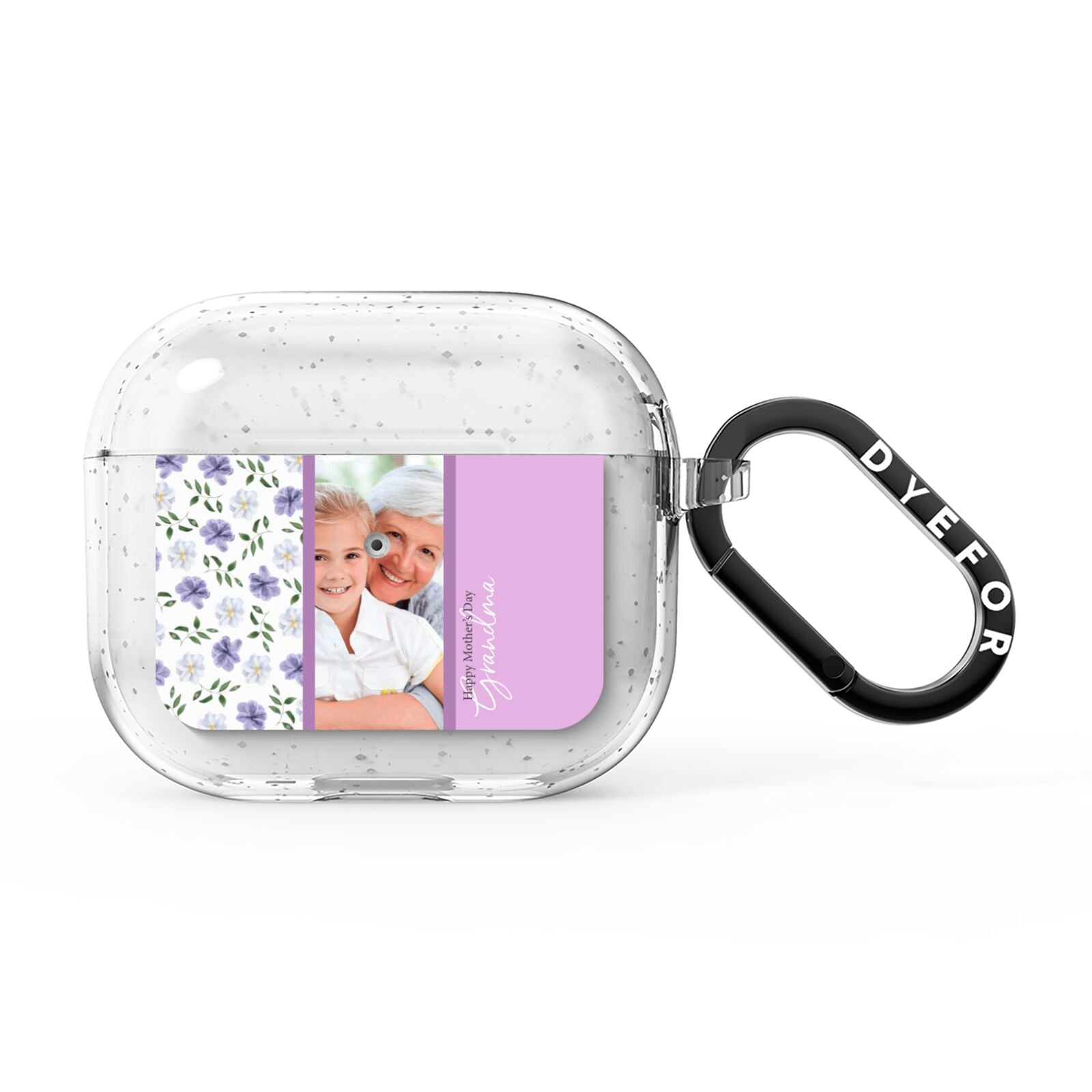 Personalised Grandma Mother s Day AirPods Glitter Case 3rd Gen