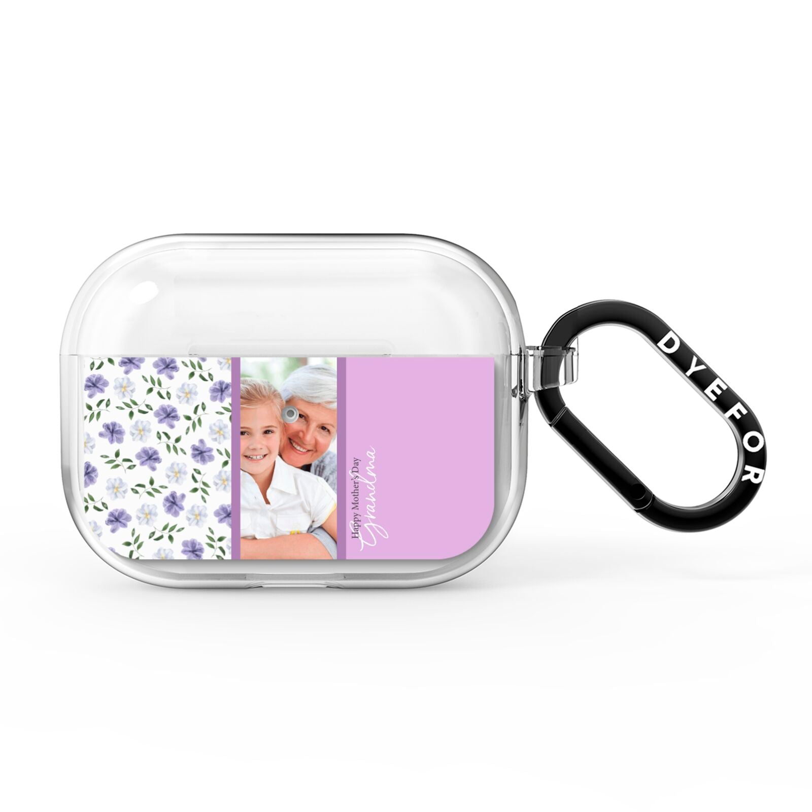 Personalised Grandma Mother s Day AirPods Pro Clear Case