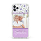 Personalised Grandma Mother s Day Apple iPhone 11 Pro Max in Silver with White Impact Case
