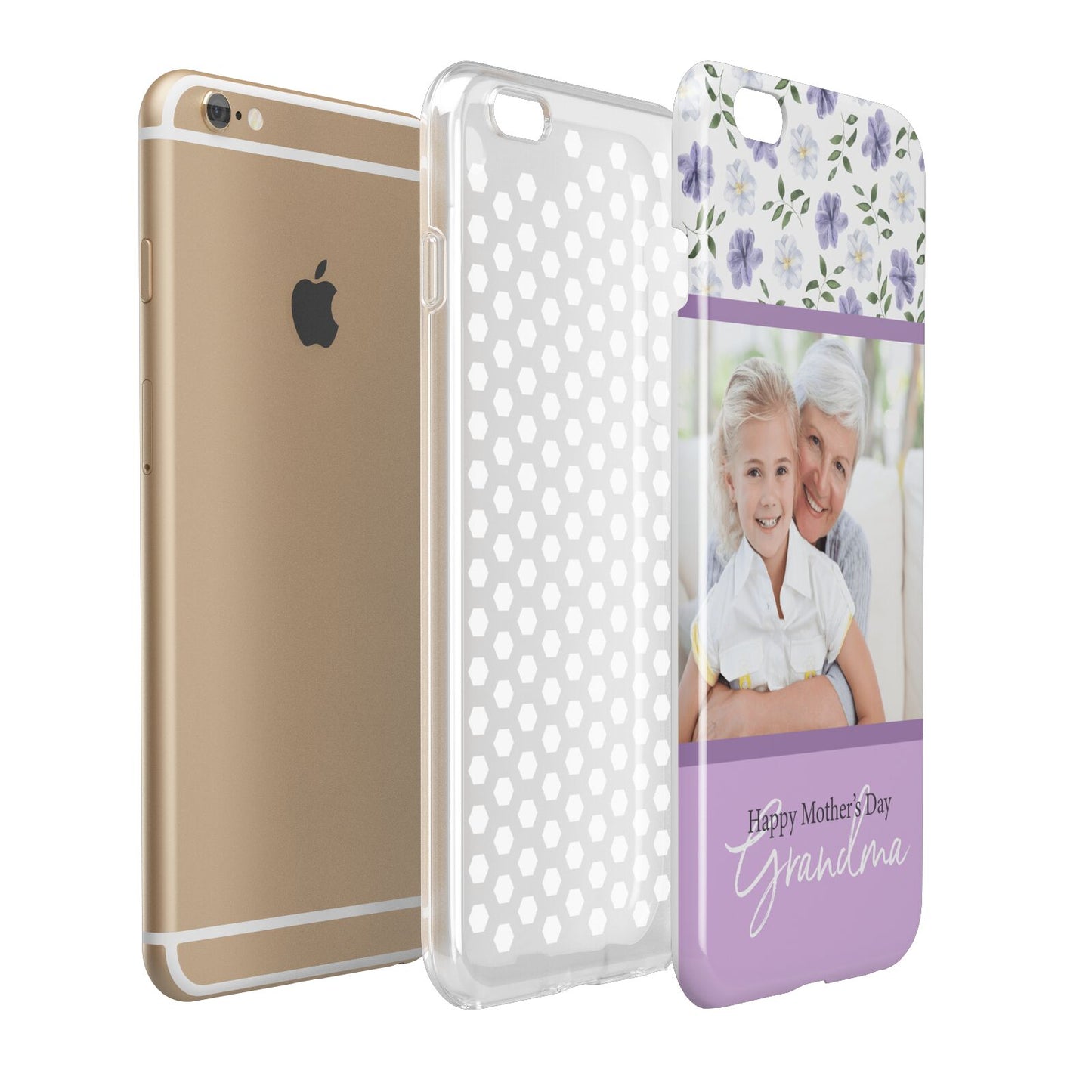 Personalised Grandma Mother s Day Apple iPhone 6 Plus 3D Tough Case Expand Detail Image