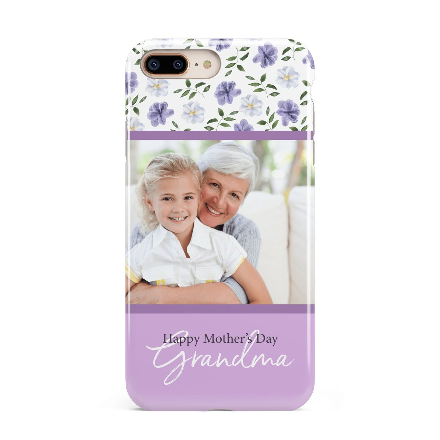 Personalised Grandma Mother s Day Apple iPhone 7 8 Plus 3D Tough Case