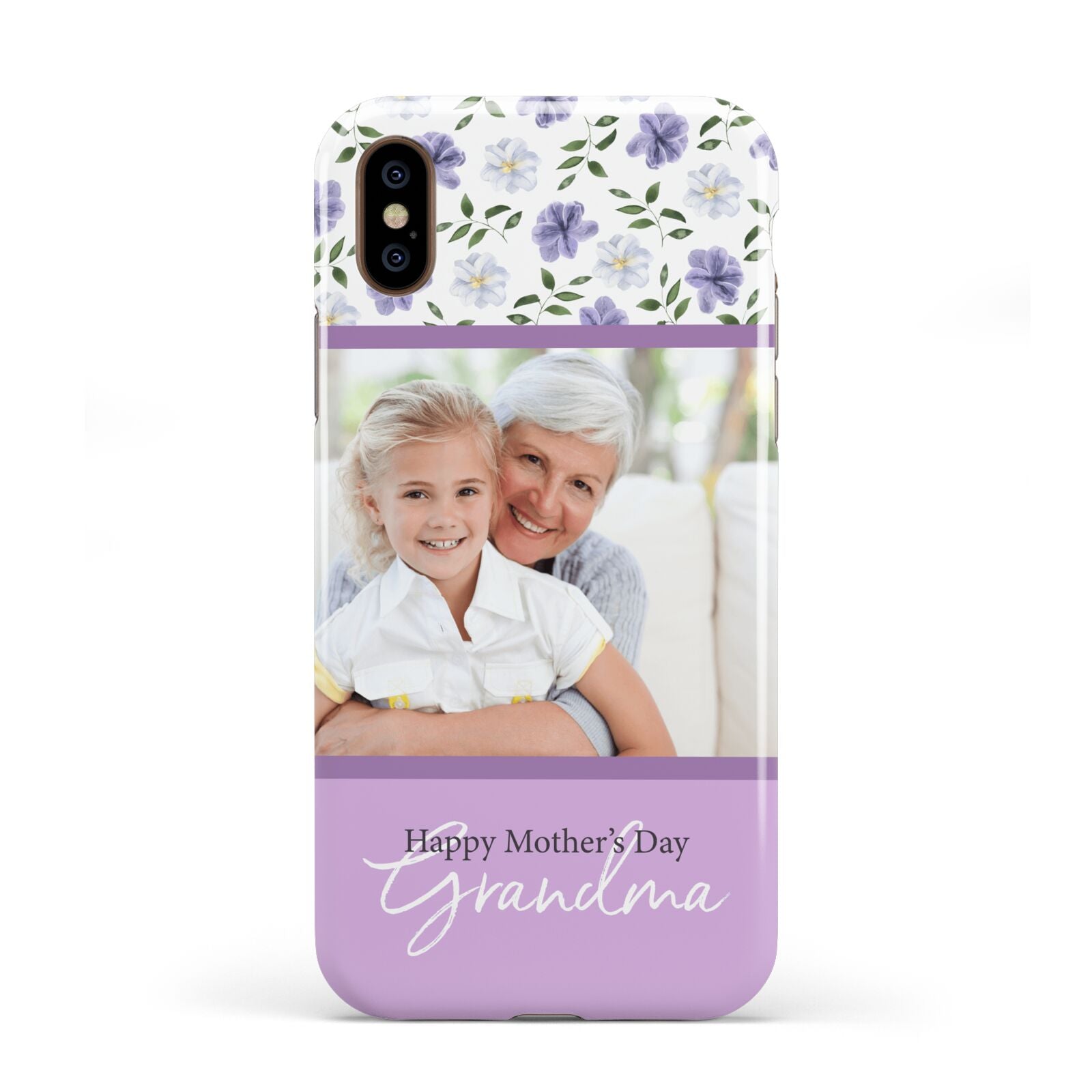 Personalised Grandma Mother s Day Apple iPhone XS 3D Tough