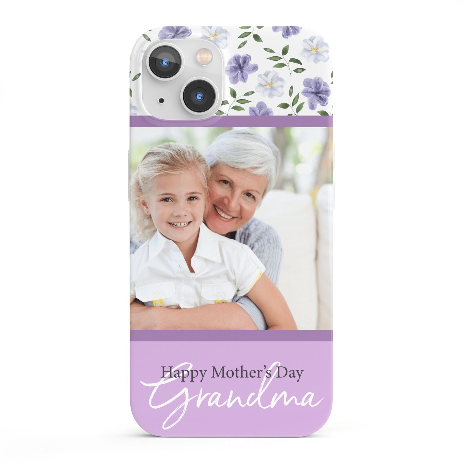 Personalised Grandma Mother s Day iPhone 13 Full Wrap 3D Snap Case