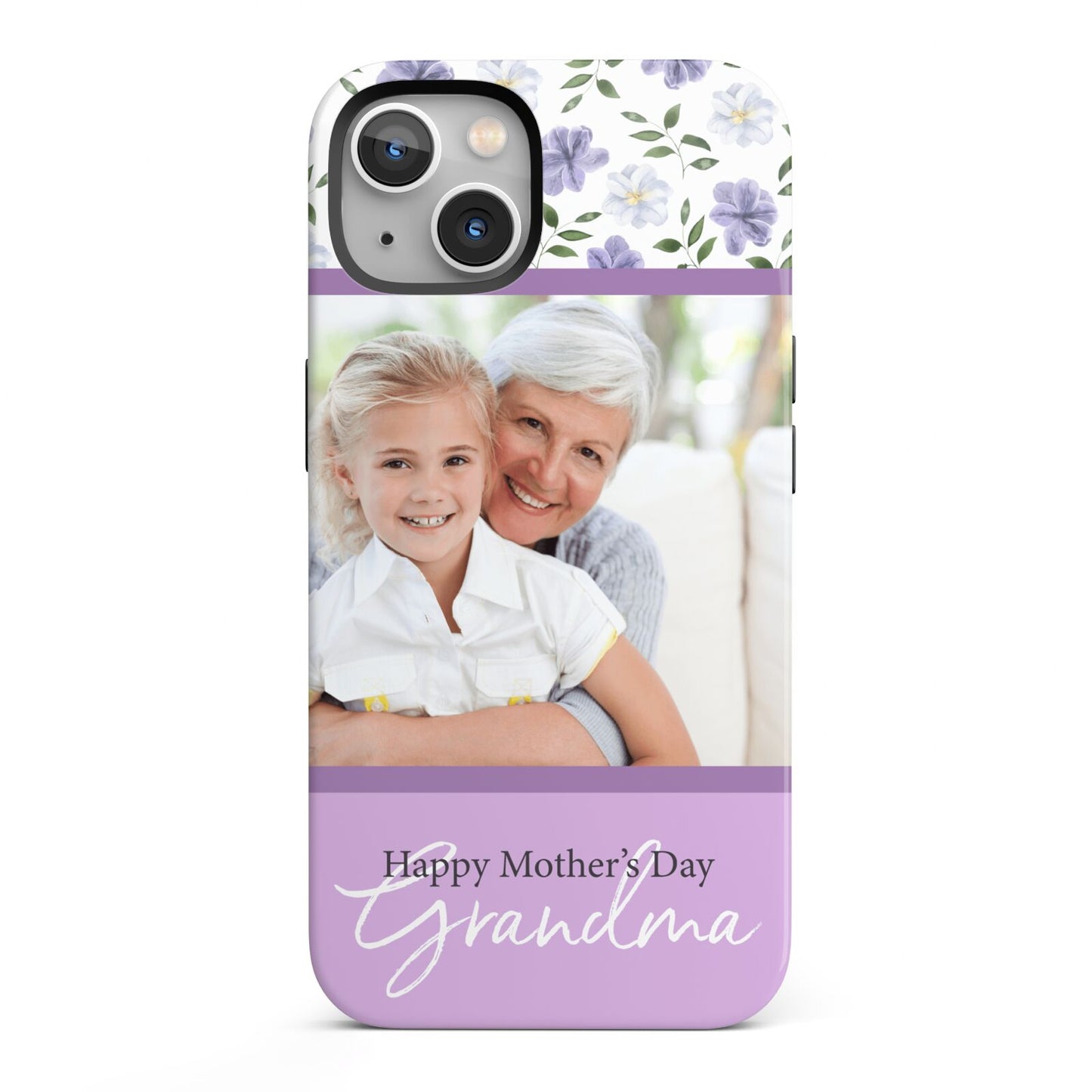 Personalised Grandma Mother s Day iPhone 13 Full Wrap 3D Tough Case